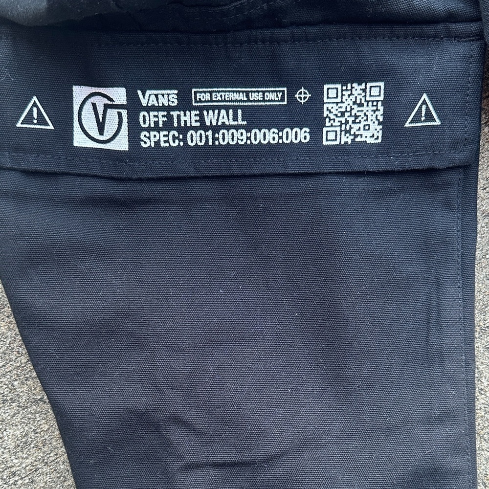 Black Cargo Pants PM3 - Picture 2 of 5